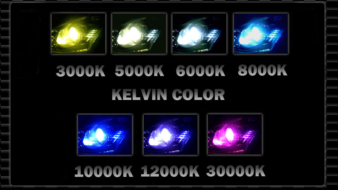 4A HEADLIGHT XENON CONVERSION HID KIT 3000K 5000K 6000K 8000K 10000K